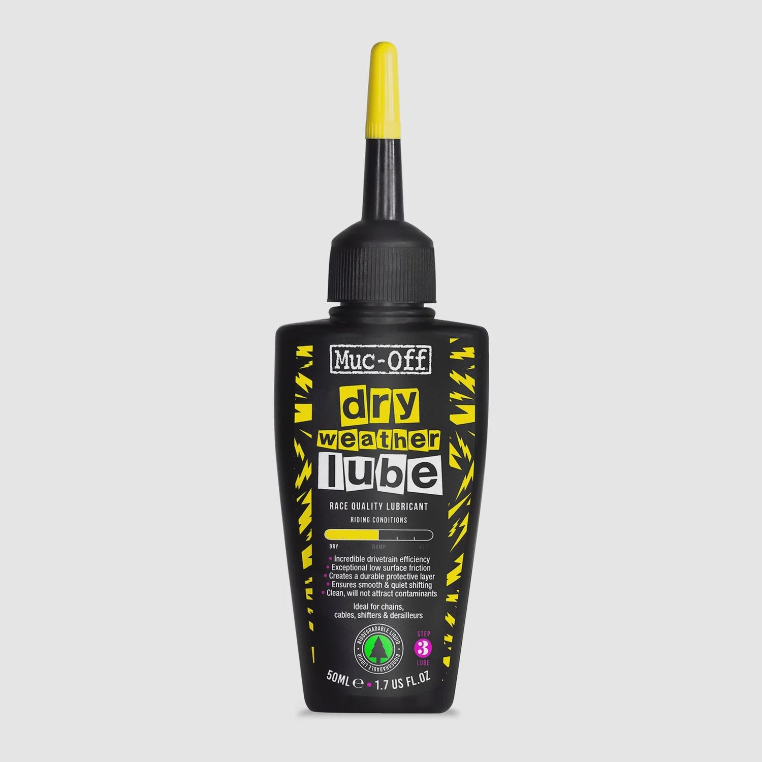 Muc-Off Dry Weather chain lube 50ml — bicycle maintenance products at Hout Bay Cycle Co