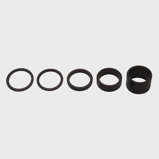PRO H/S SPACER KIT 5 PCE 1-1/8 BLK