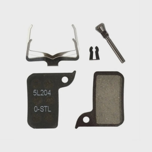 SRAM DISC PAD ORG/STEEL (QUIET) - ROAD/LEVEL ULT/TLM A1
