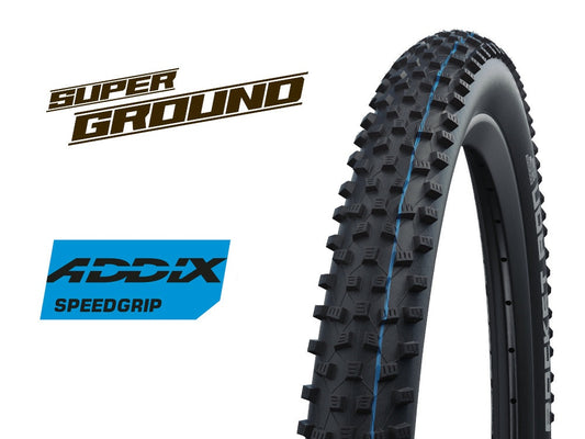 SCHWALBE - ROCKET RON - SUPER GROUND - ADDIX SPEEDGRIP - FOLDING - TLE - 29X2.25